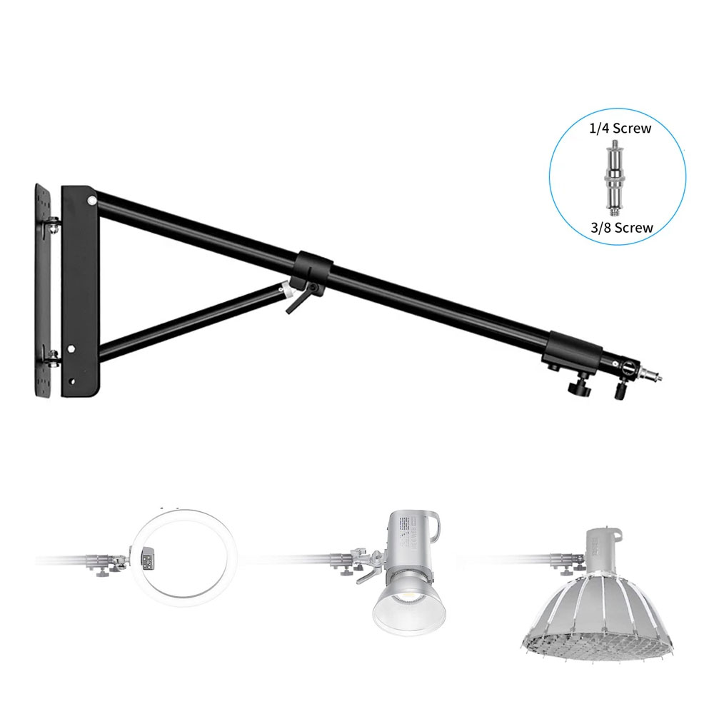 Photography Lighting Umbrella - 100/135/ 170cm montaje en pared brazo