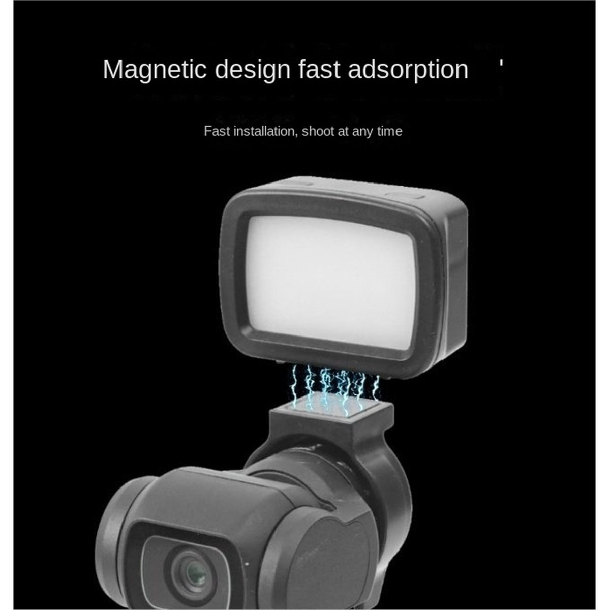 Photography Lighting Handheld - Luz LED Magnética para Accesorios Pocket