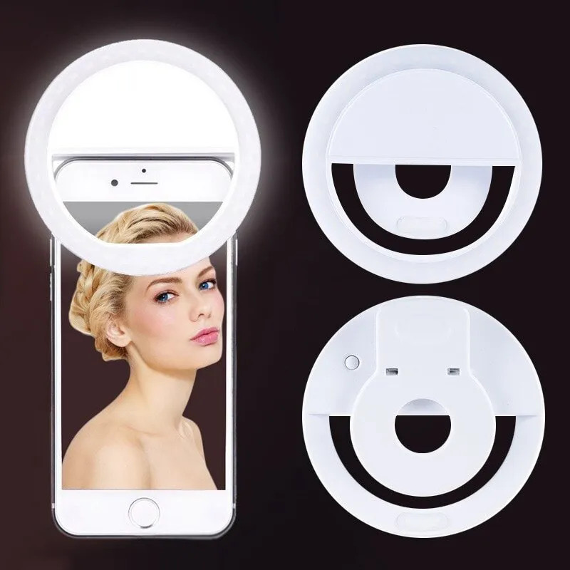 Photography Lighting Overhead - Anillo de luz LED recargable por