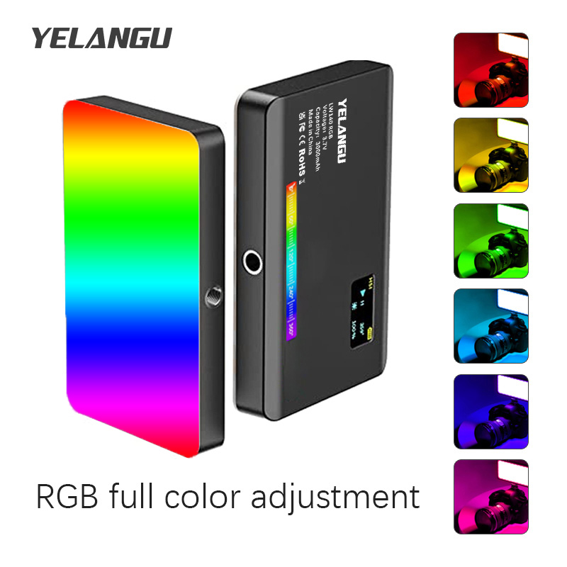 Photography Lighting With Umbrella - YELANGU RGB luz LED de vídeo
