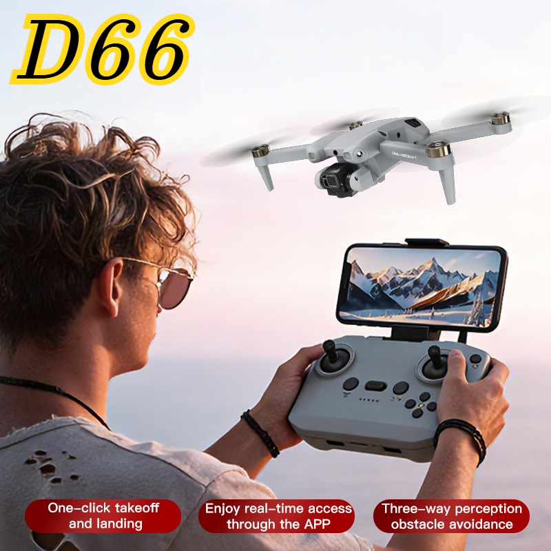 Photography Lighting Position - Mini Dron D66 Plegable para Fotografía