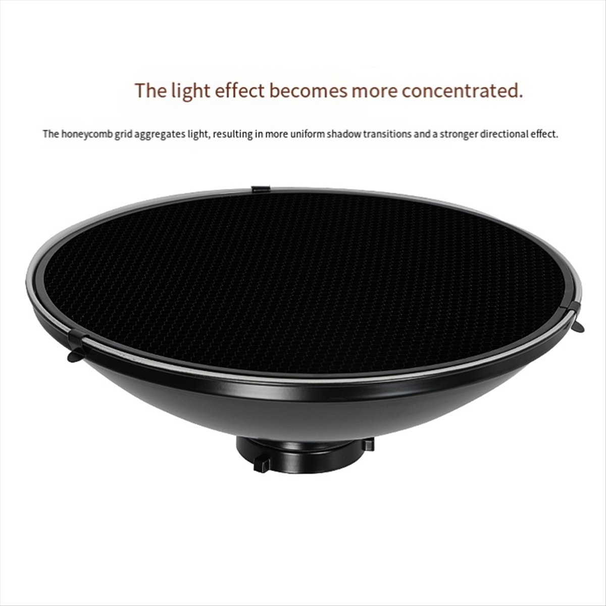 Photography Lighting For Portraits - N05R Reflector Beauty Dish de 30cm