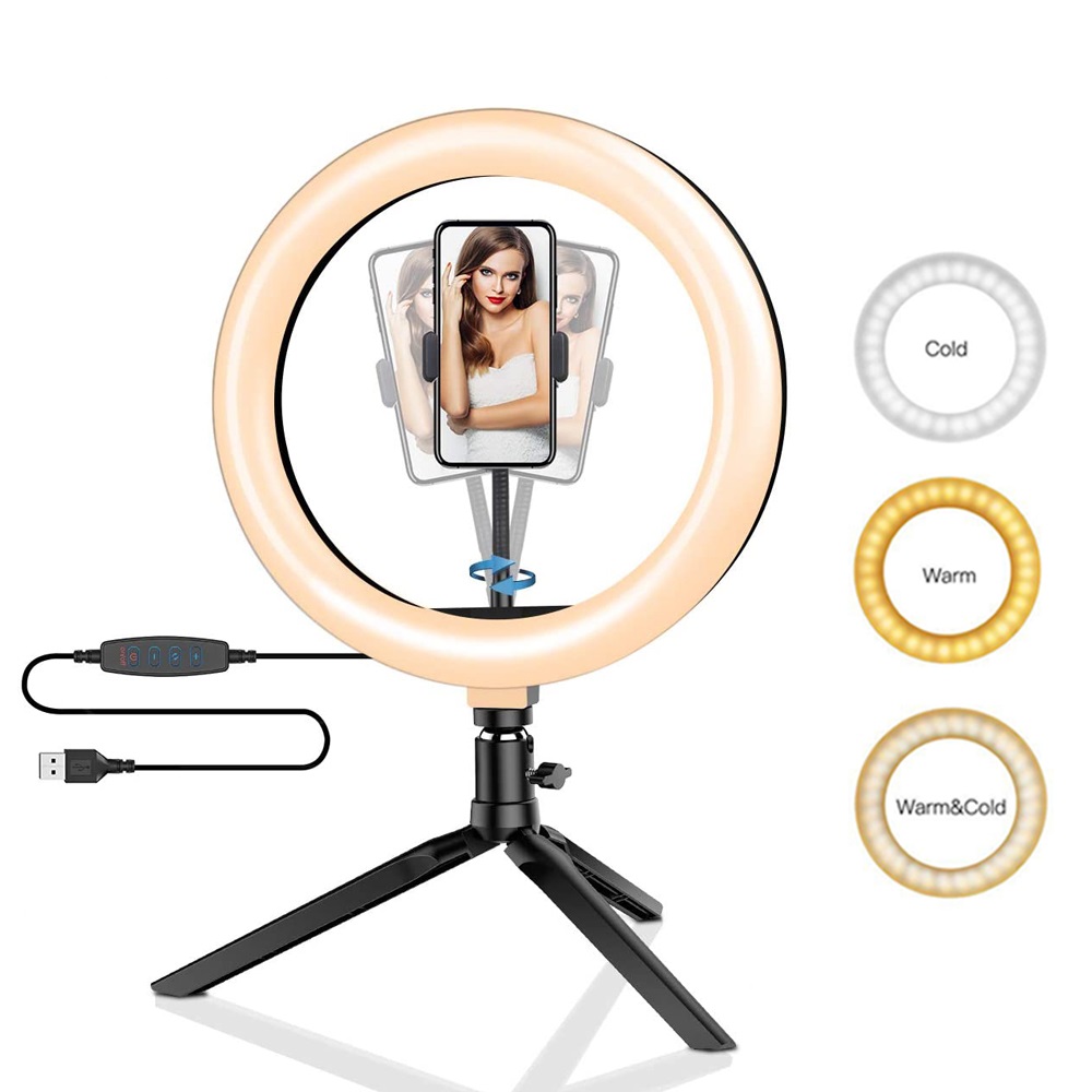 Photography Lighting Overhead - Anillo Led de 26cm y 10