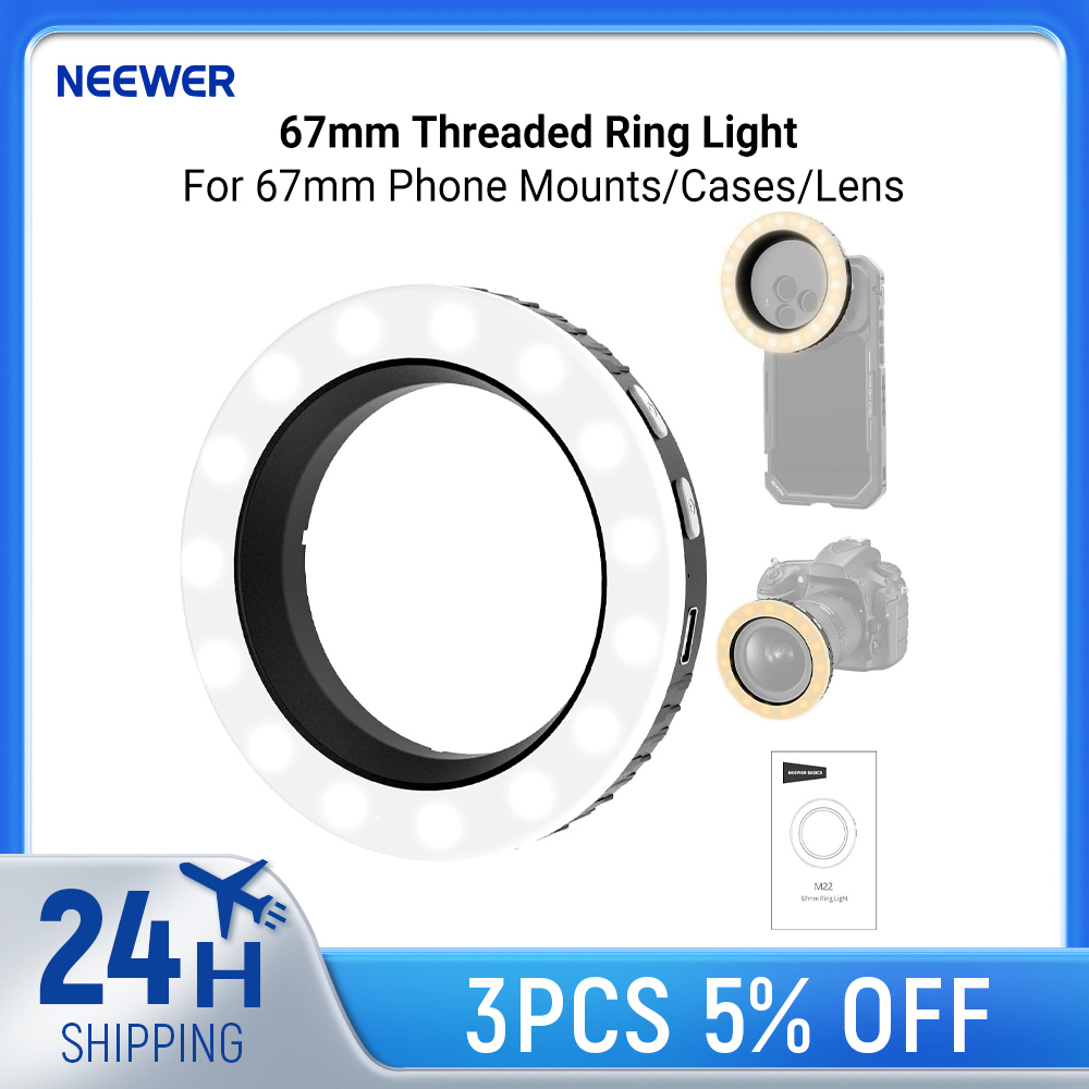 Photography Lighting Overhead - Anillo de Luz LED NEEWER Basics