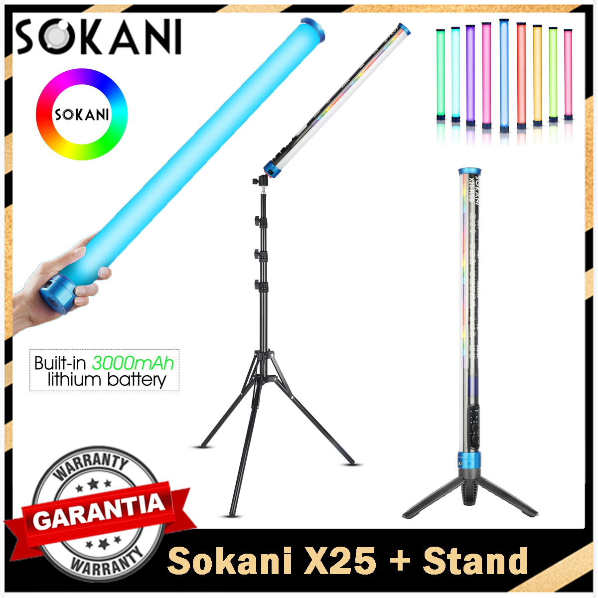 Photography Lighting Uk - Sokani X25 RGB tubo de luz