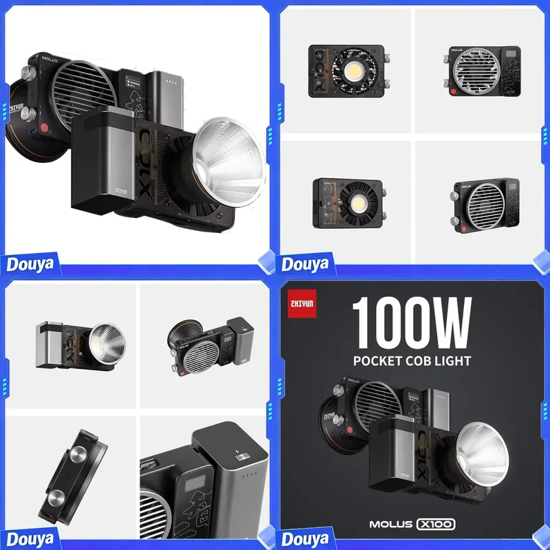 Photography Lighting Handheld - ZHIYUN Molus X100, luz LED COB
