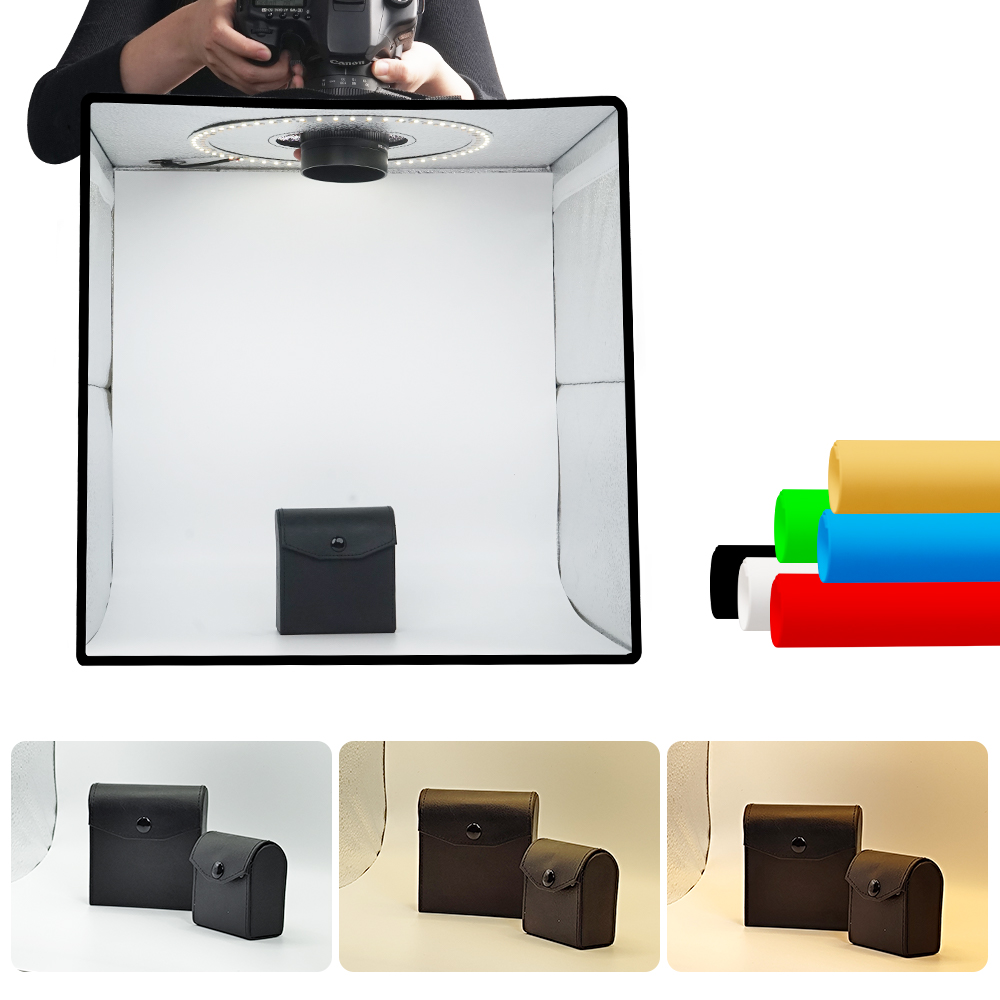 Photography Lighting Handheld - Lightdow-caja de fotos regulable, luz LED