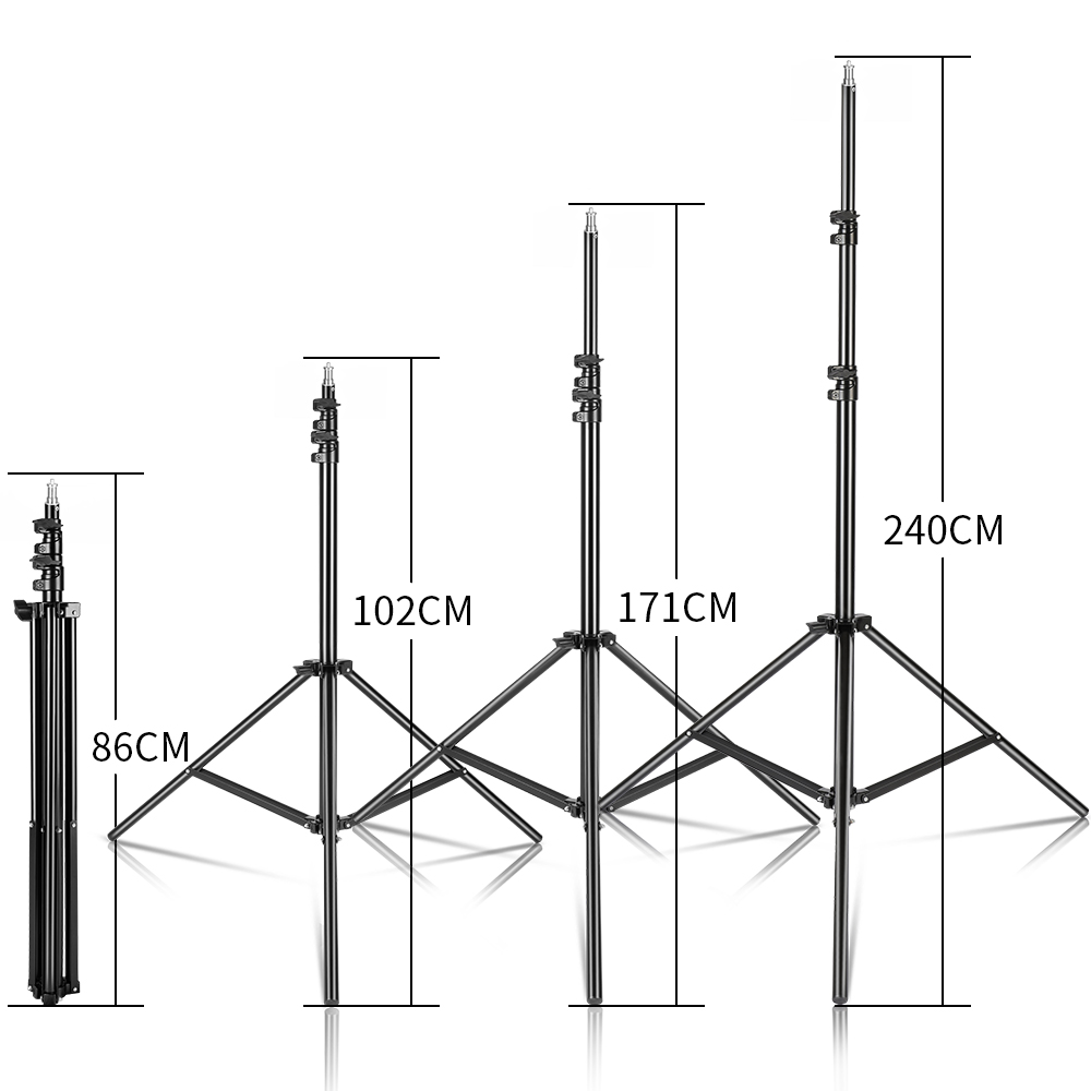 Trípode de fotografía de 240 c - Photography Lighting Umbrella reseña y precio