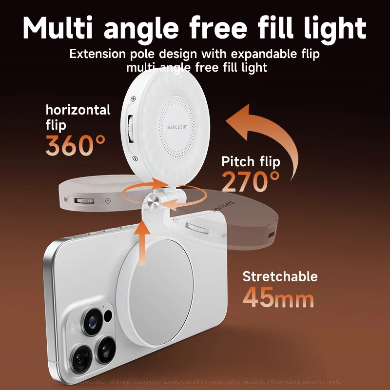 Luz LED de relleno para Selfie - Photography And Videography Lighting reseña y precio