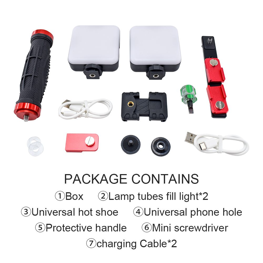 Luz LED para teléfono para imá - Photography Lighting Handheld reseña y precio