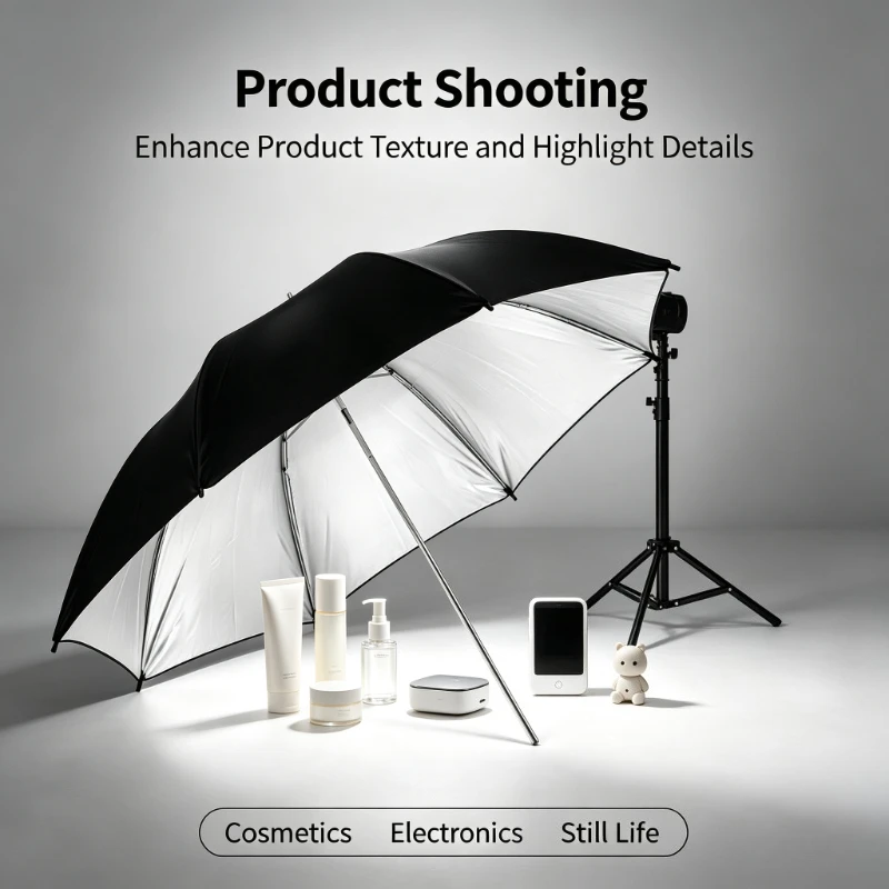 Paraguas Reflectante Negro Res - Photography Lighting Umbrella reseña y precio