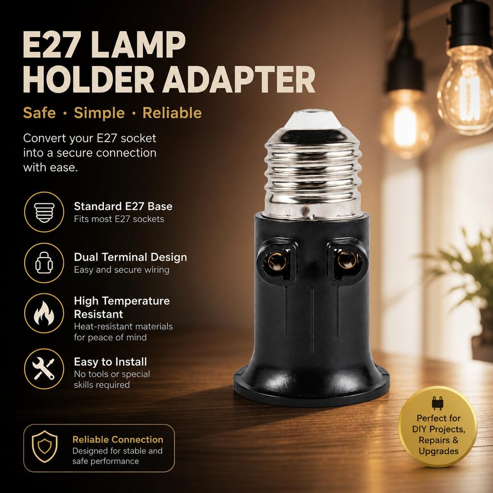 Adaptador de Enchufe E27 a Enc - Photography Lighting Uk reseña y precio