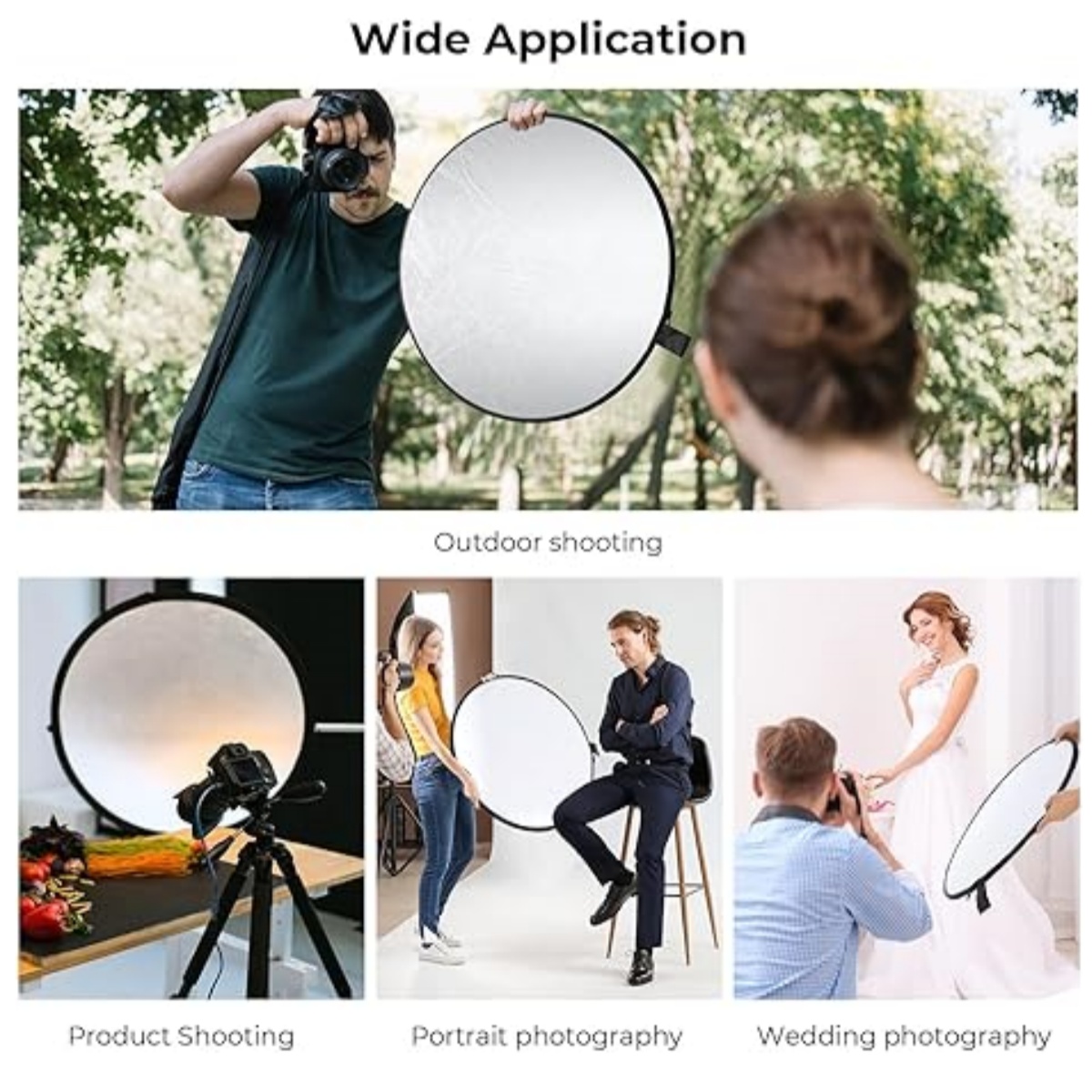 HUANYINGBJB Reflector de fotog - Photography Lighting Diffuser reseña y precio
