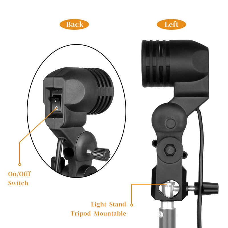 Soporte de bombilla de Cable d - Photography Lighting Umbrella reseña y precio