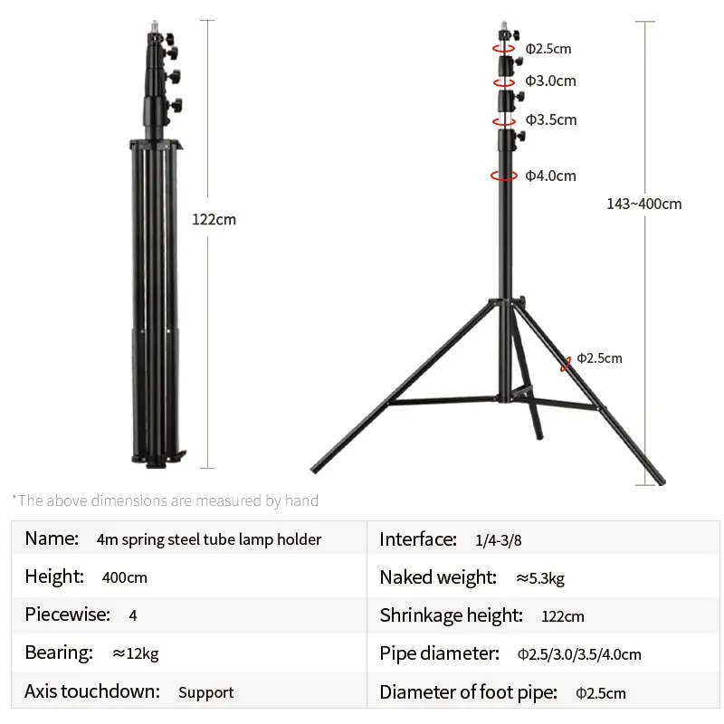 Trípode Resistente para Ilumin - Photography Lighting Tools reseña y precio