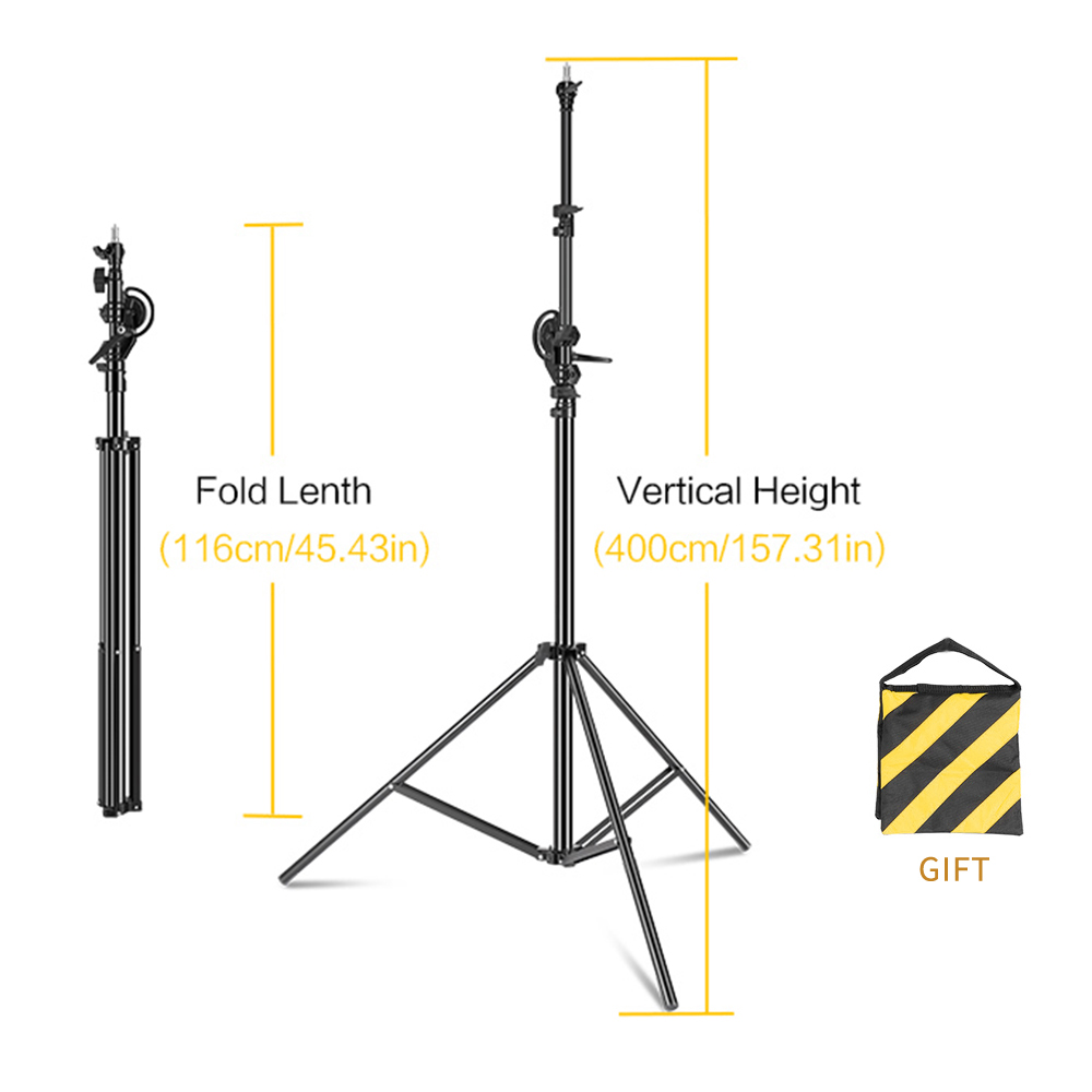 Soporte de luz metálico para e - Photography Lighting Weight Bags reseña y precio