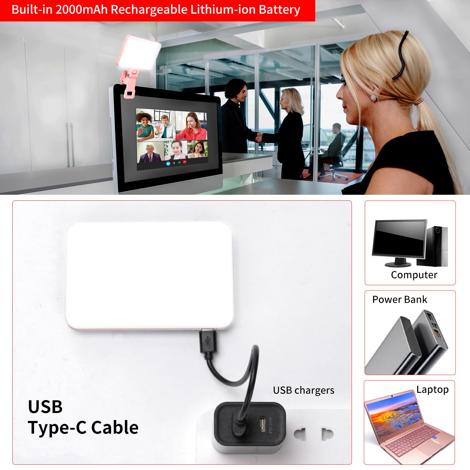King Ma LUZ DE Selfie recargab - Photography Lighting Handheld reseña y precio