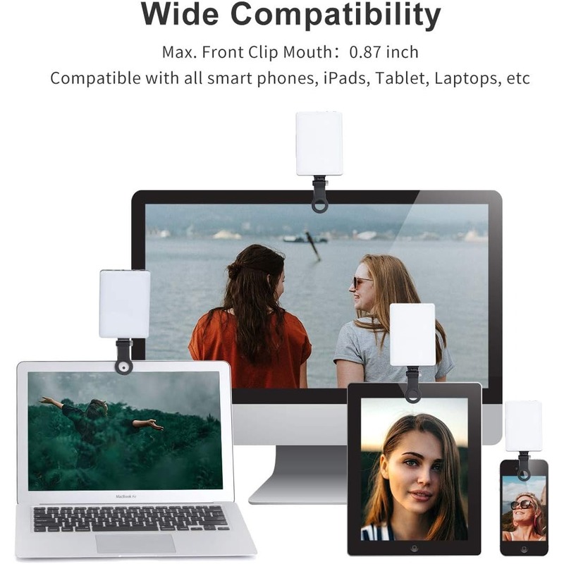 Luz LED portátil con clip para - Photography And Videography Lighting reseña y precio