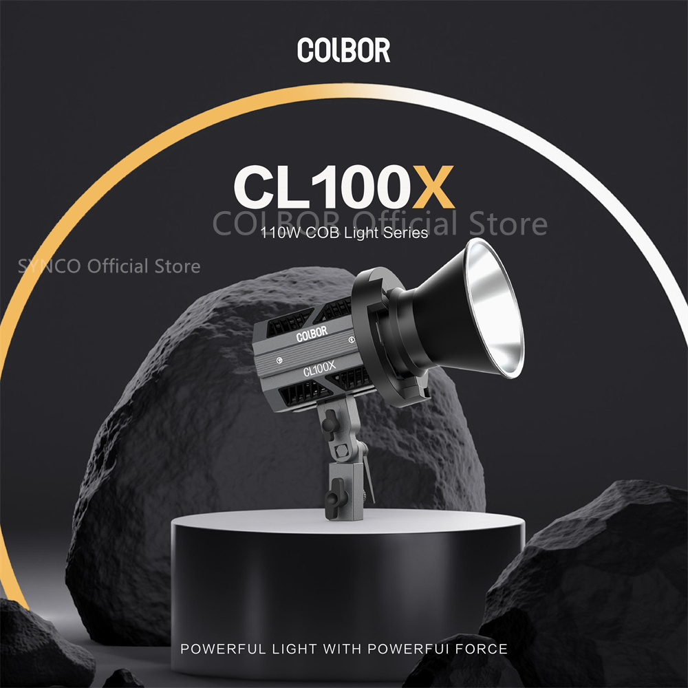 COLBOR CL100X, lámpara LED COB - Photography Lighting Wireless reseña y precio