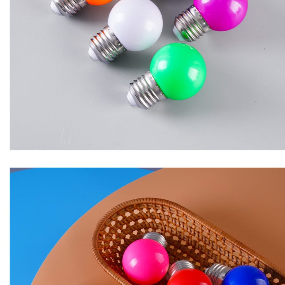 Bombilla LED de colores E27, l - Photography Lighting Home reseña y precio