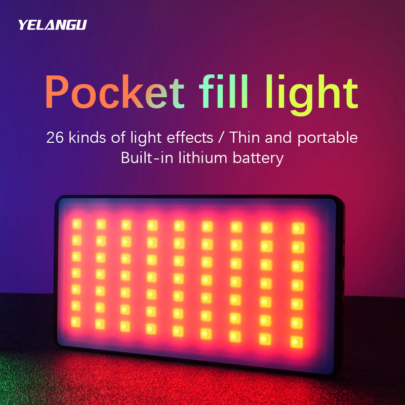 YELANGU RGB luz LED de vídeo W - Photography Lighting With Umbrella reseña y precio