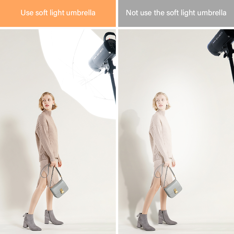 Paraguas difusor de luz blanca - Photography Lighting Umbrella reseña y precio