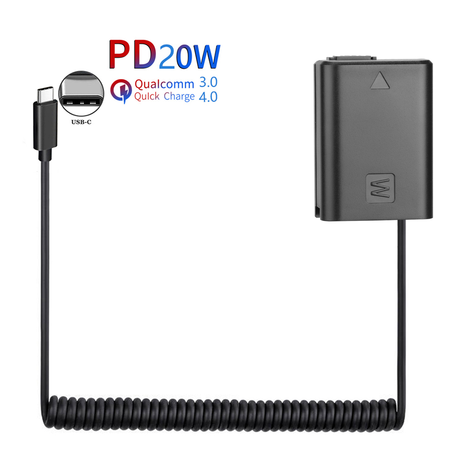 PD USB-C AC-PW20 NP-FW50 adapt - Sony Camera Zv-E10 reseña y precio