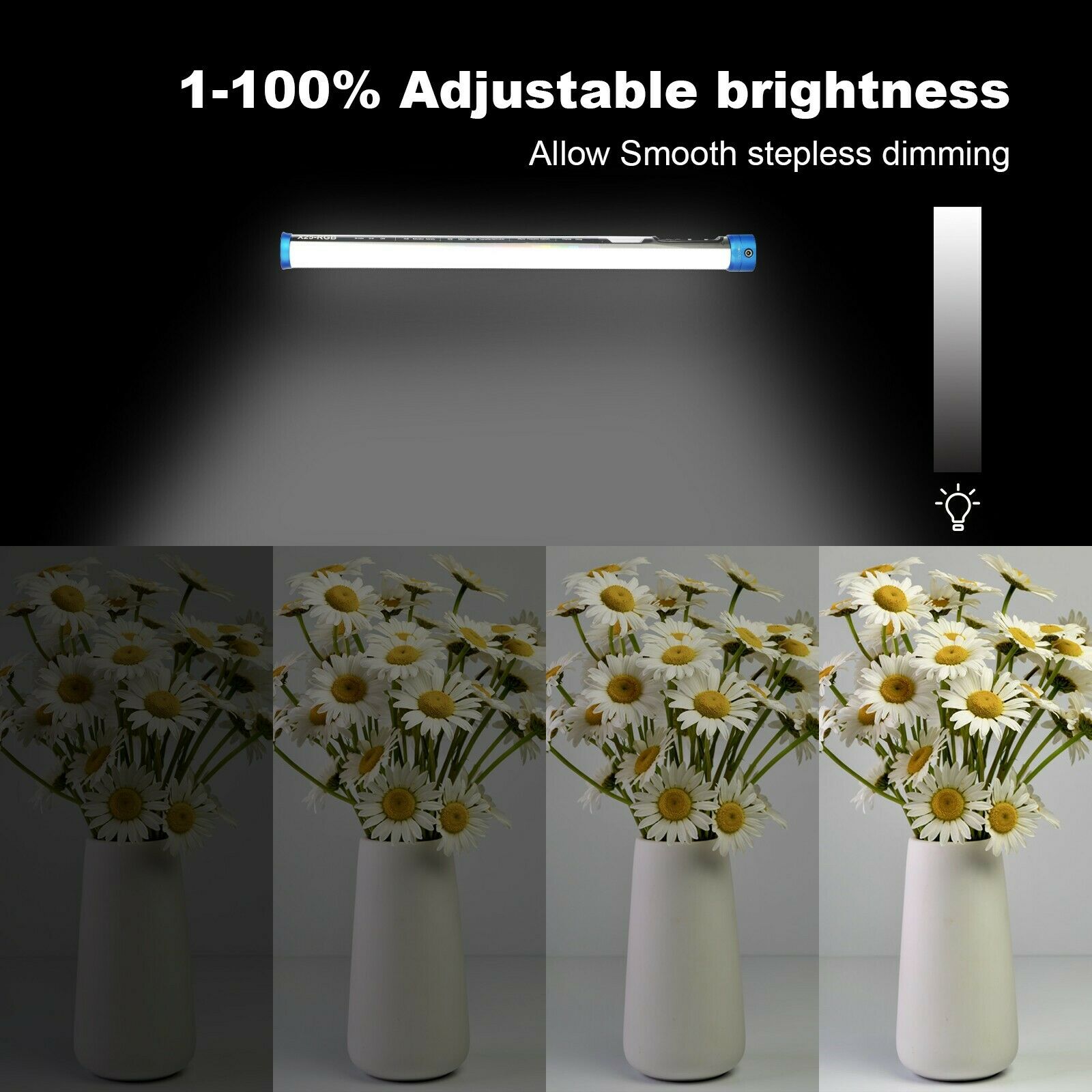 Sokani X25 RGB tubo de luz LED - Photography Lighting Uk reseña y precio
