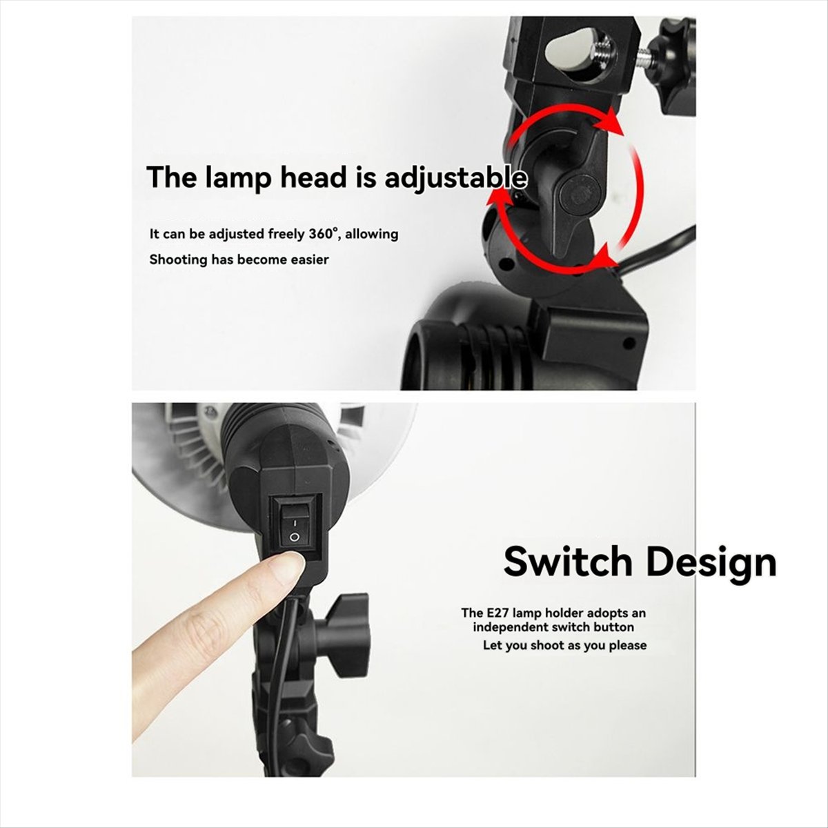 Soporte de Lámpara de Fotograf - Photography Lighting Umbrella reseña y precio