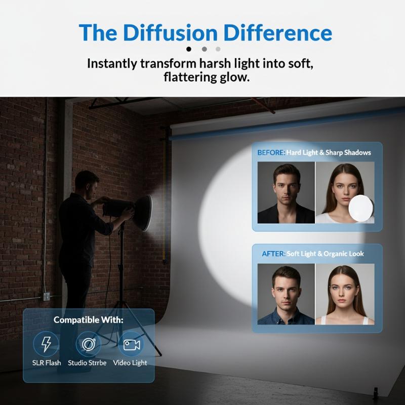 Cubierta de Tela Suave de 180  - Photography Using Lighting reseña y precio