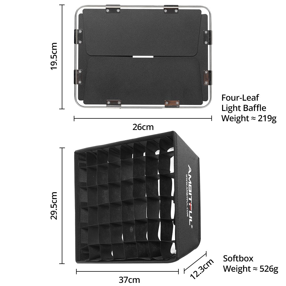 AMBITFUL-Panel de vídeo LED P3 - Photography And Videography Lighting reseña y precio