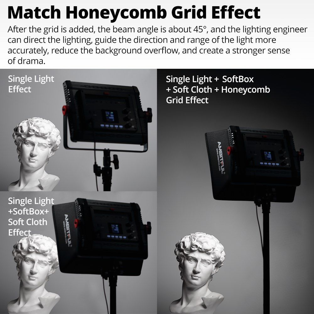AMBITFUL-Panel de vídeo LED P3 - Photography And Videography Lighting reseña y precio