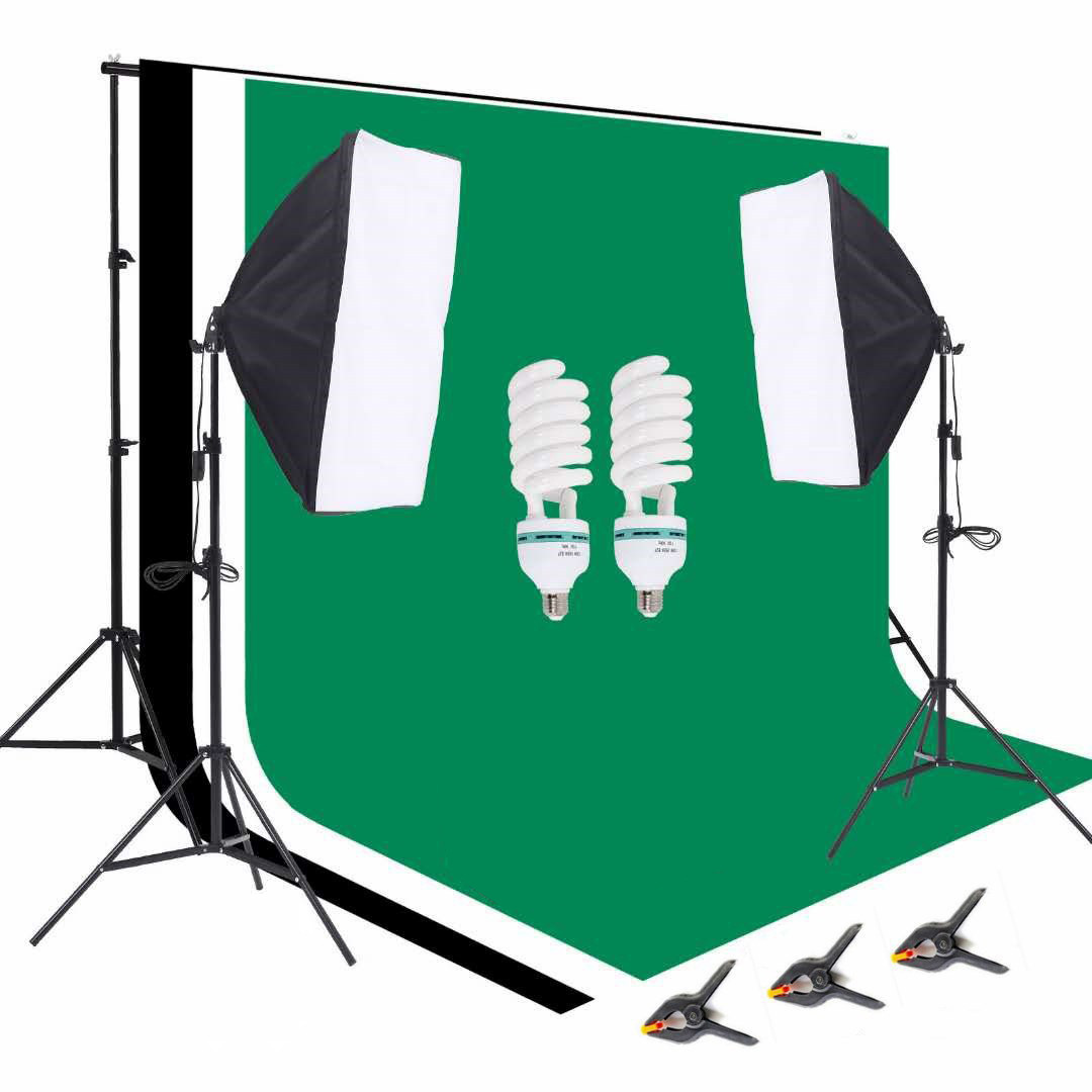 Equipo de estudio fotográfico: - Photography Lighting Umbrella reseña y precio