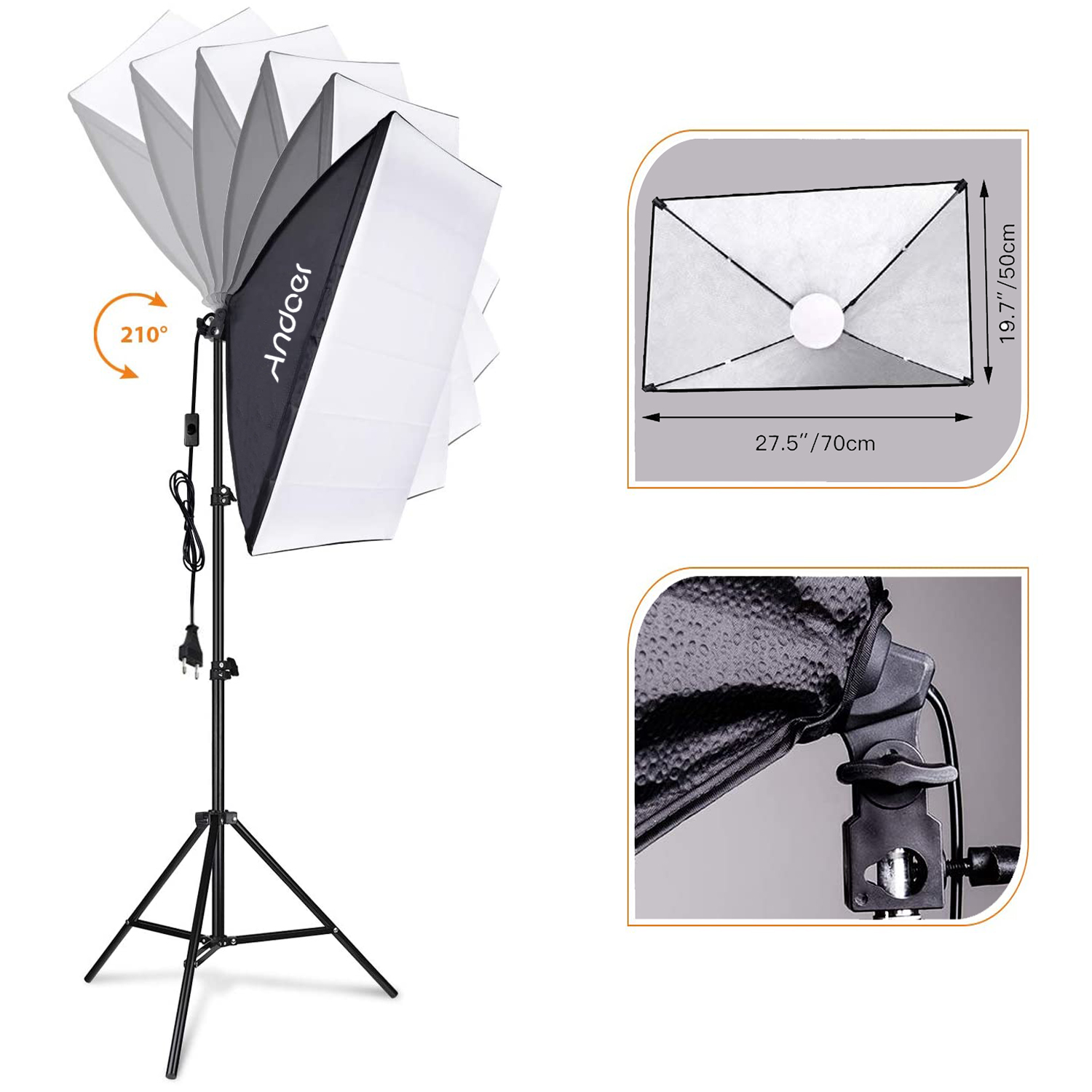 Kit de Iluminación Softbox And - Photography Lighting Uk reseña y precio