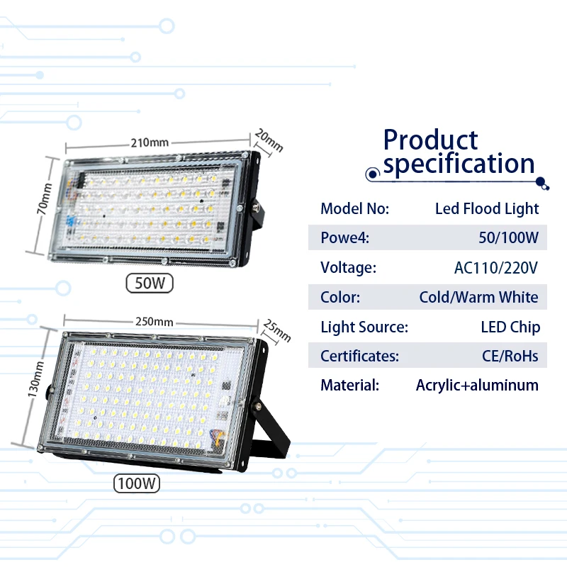 4 unids/lote luz de inundación - Photography Lighting Uk reseña y precio