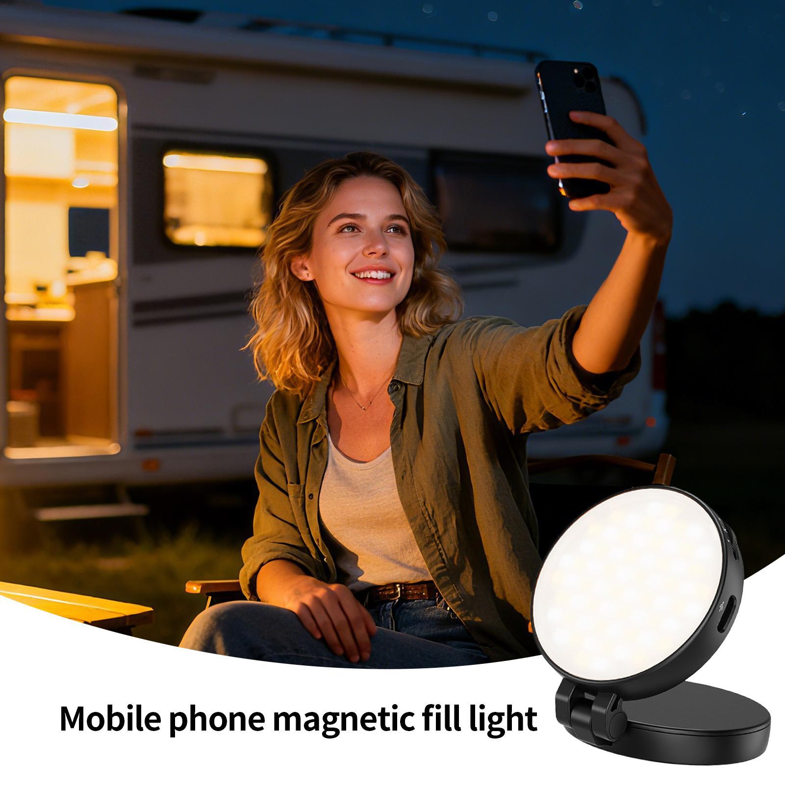 Luz de teléfono, lámpara de gr - Photography Lighting Home reseña y precio