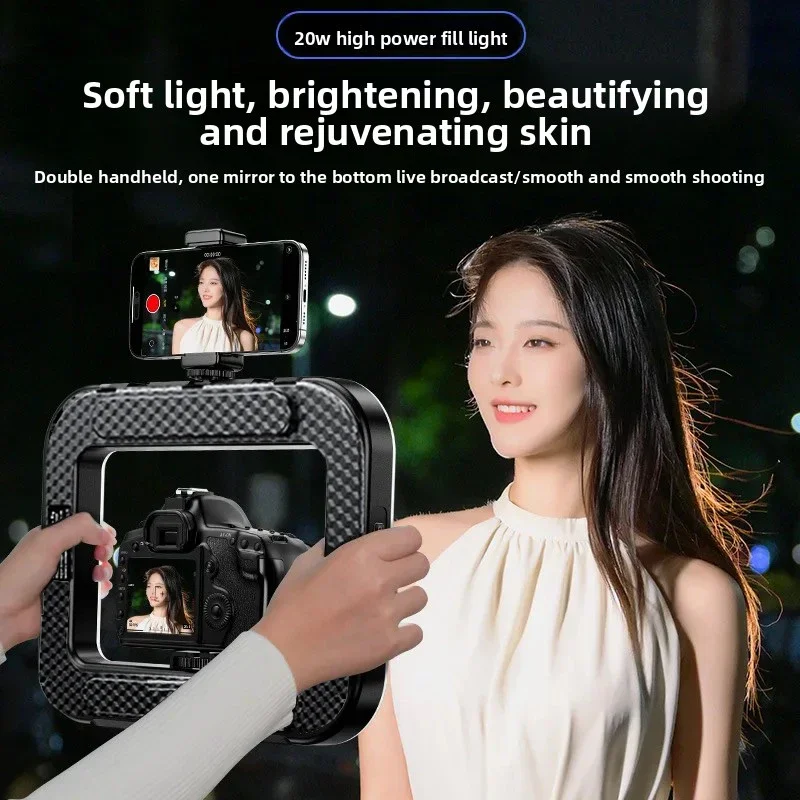 Luz LED de anillo portátil de  - Photography Lighting Overhead reseña y precio