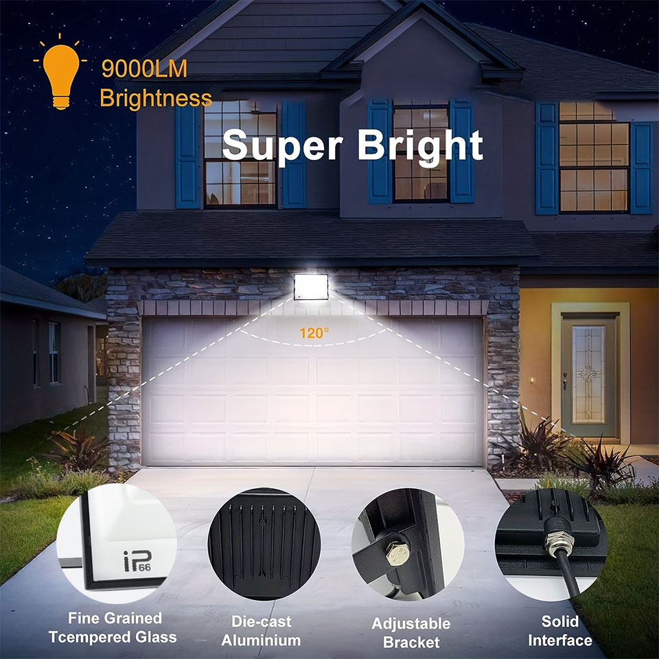 Luz de inundación Led IP66 imp - Photography Lighting Uk reseña y precio