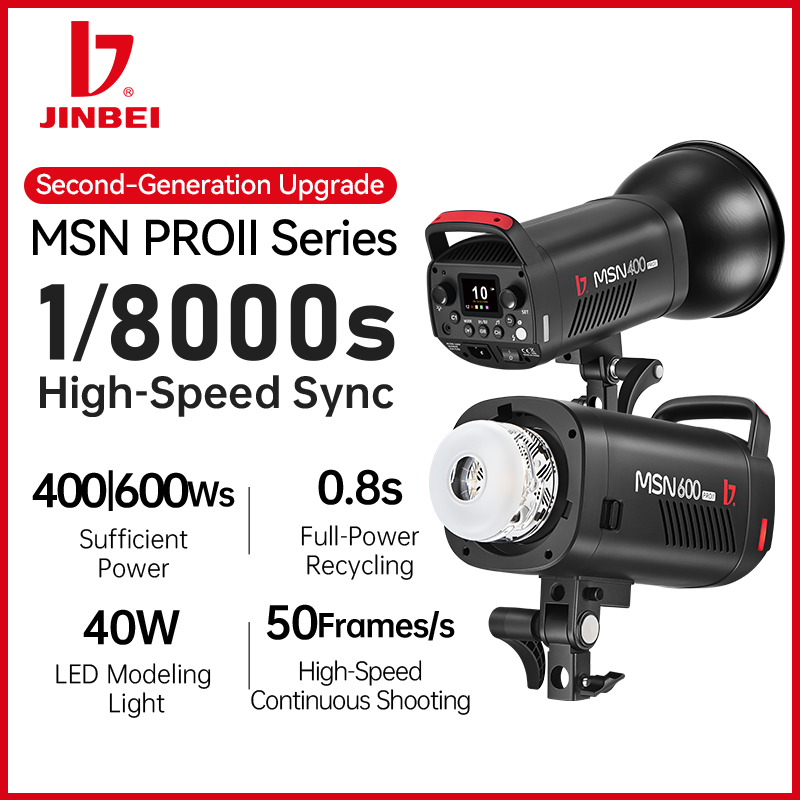 2027 MSN PROII 400/600WS 0.01- - Photography Lighting Wireless reseña y precio