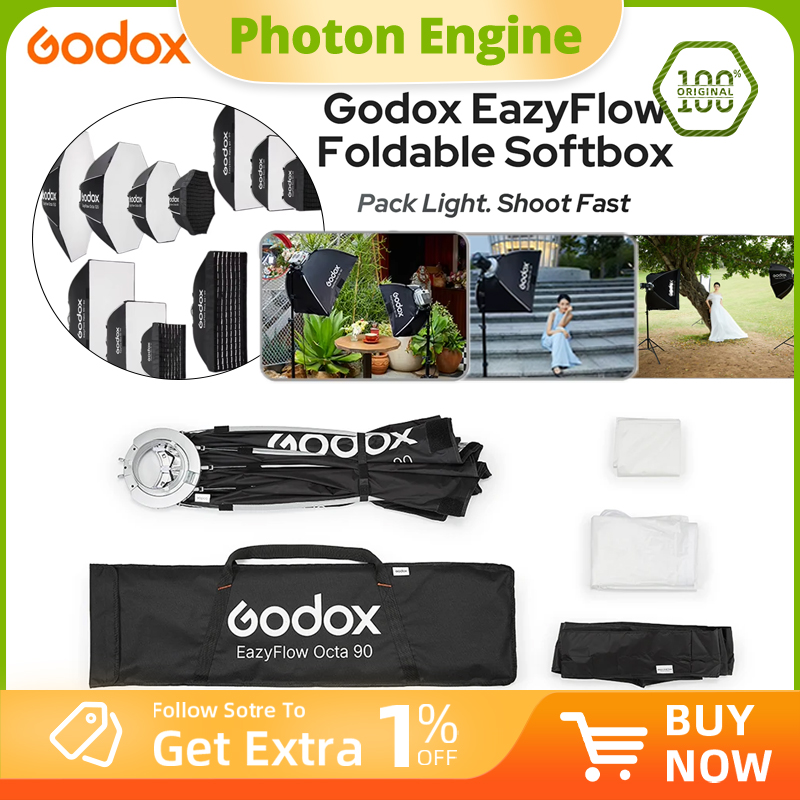 Godox EazyFlow Series: difusor - Photography Lighting With Flash reseña y precio